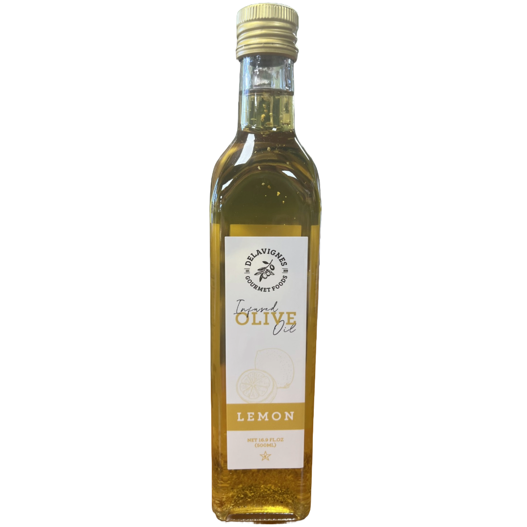 Lemon-Infused Extra Virgin Olive Oil – 250 Ml - EVOO Foods