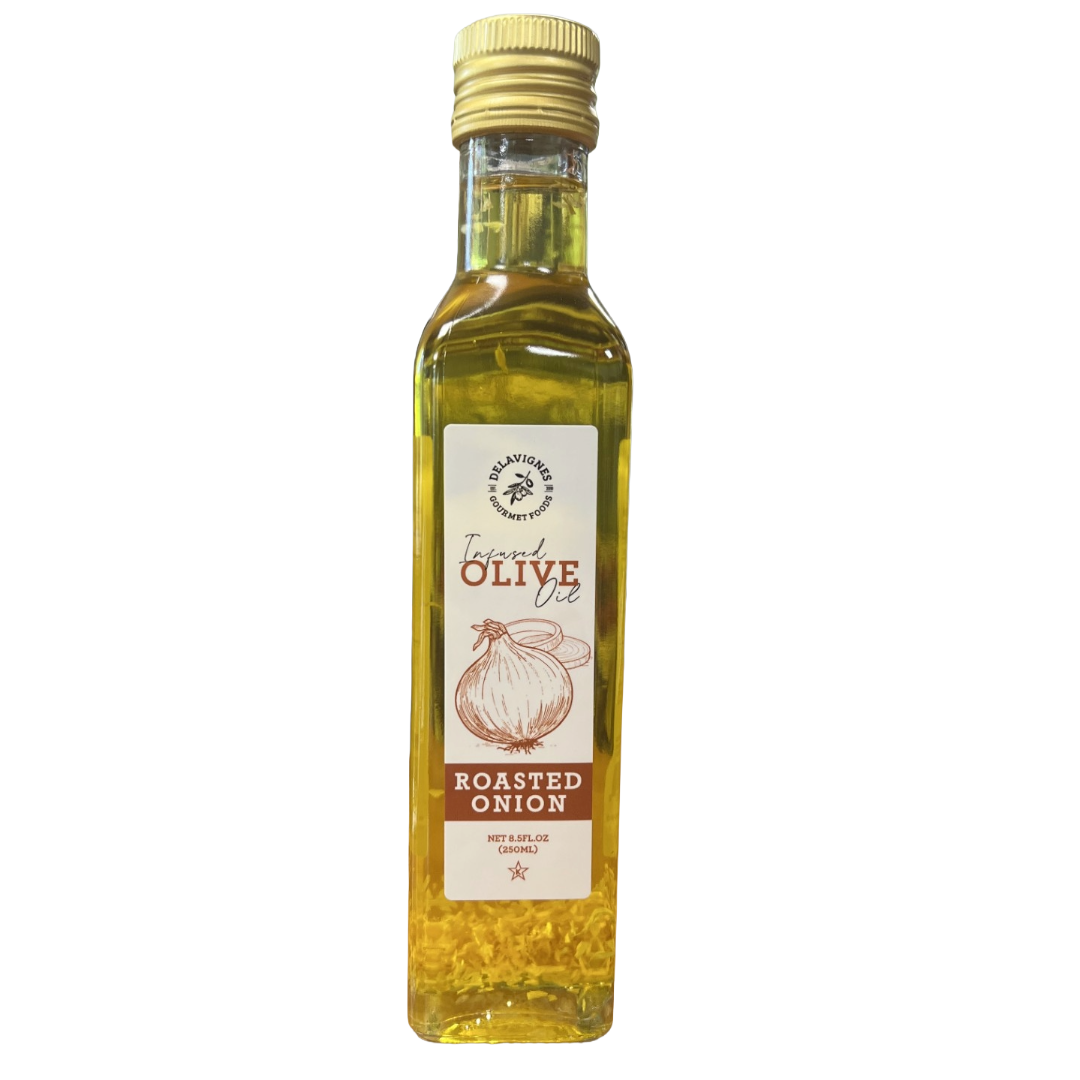 Roasted Onion Infused Olive Oil 8.5 fl oz – Delavignes Gourmet