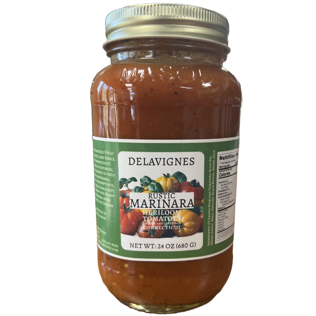 Rustic Marinara Tomato Sauce Delavignes Gourmet Food Gifts