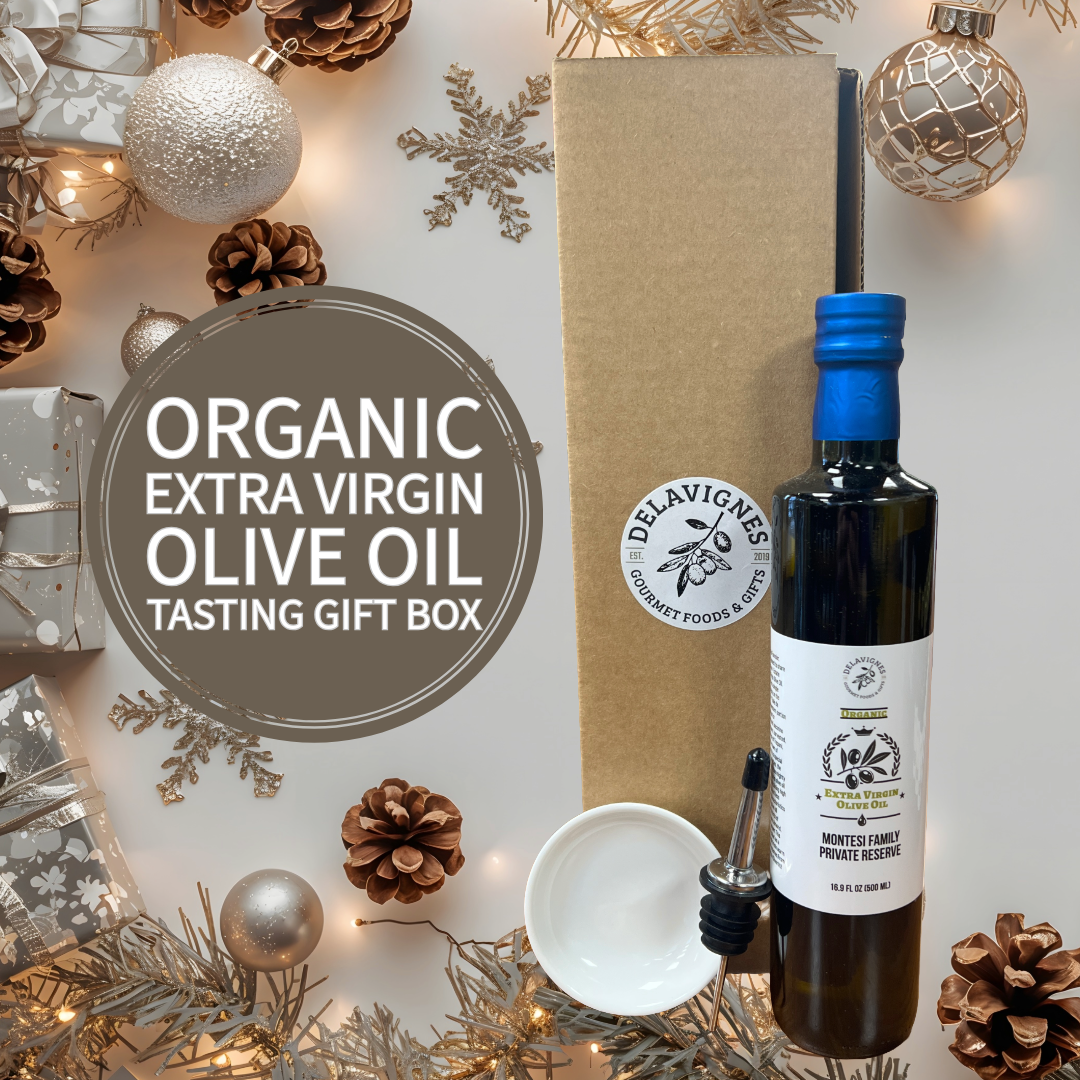 Organic Extra Virign Olive Oil Tasting Gift Box – Delavignes