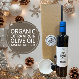 OLIVE BOX VIRGIN OIL 200ml 6個セット Organic Extra Virign Olive Oil Tasting Gift Box – Delavignes