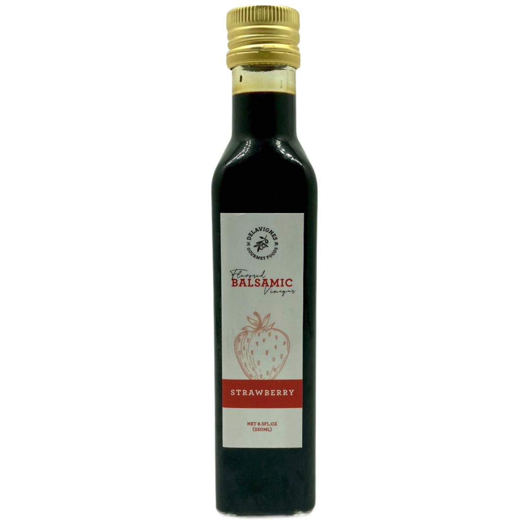 Strawberry Infused Balsamic Vinegar Condimenti 8.5oz – Delavignes