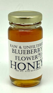 Delavignes Raw & Unfiltered Blueberry Honey - 4oz