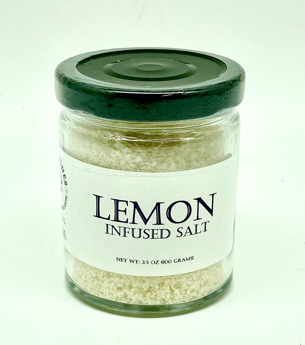 Delavignes Lemon Infused Sea Salt - 3.5oz