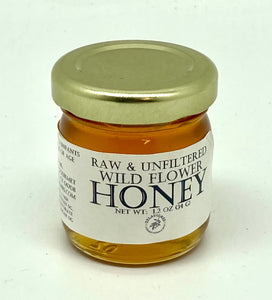 Delavignes Raw & Unfiltered Wildflower Honey - 1.2oz