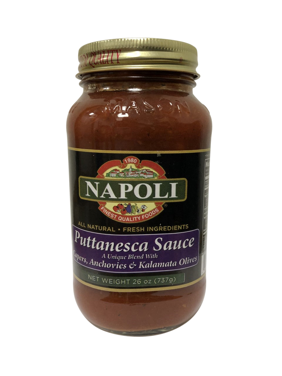 Puttanesca Sauce - Napoli - 26oz.